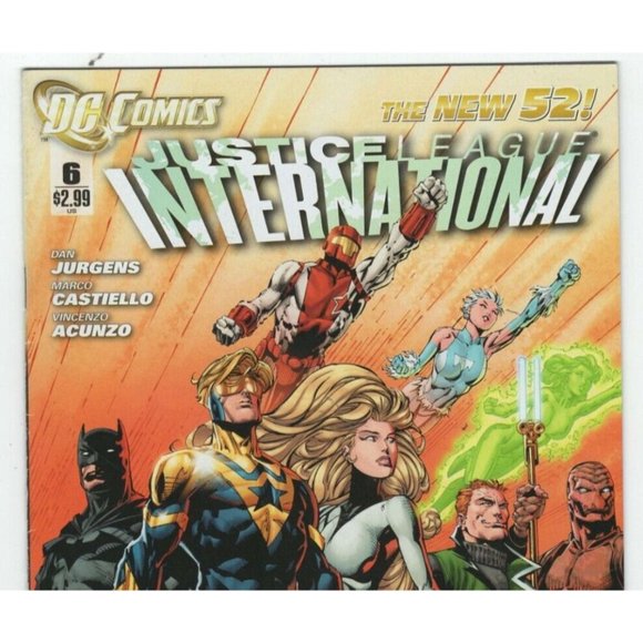 DC Comics The New 52 Justice League International #6 Comic Book - Picture 3 of 10